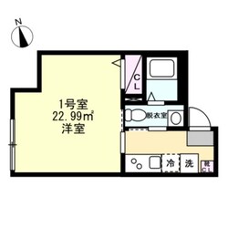 ベイルーム金沢西柴の物件間取画像